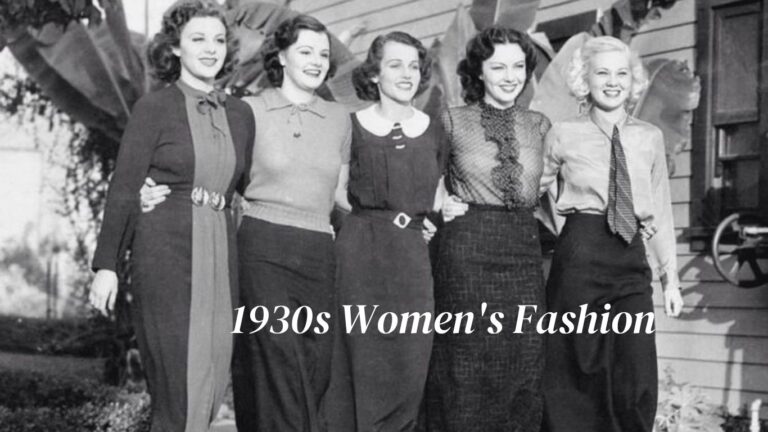1930s Women's Fashion