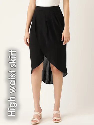 High waist skirt