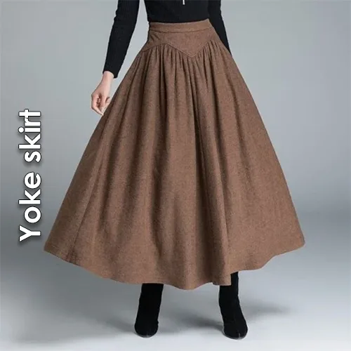 Yoke skirt