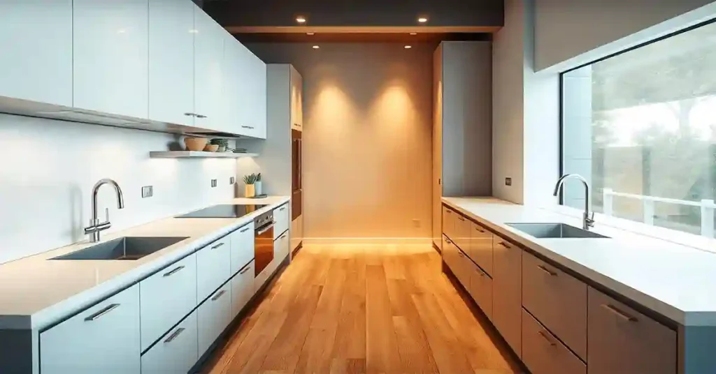 Parallel Modular Kitchen