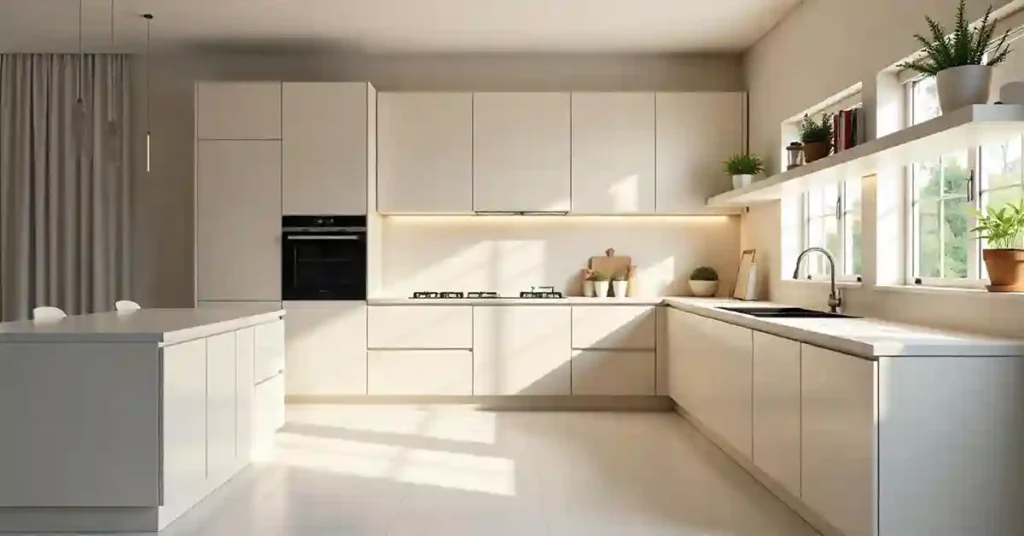 Straight Modular Kitchen