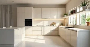 Straight Modular Kitchen
