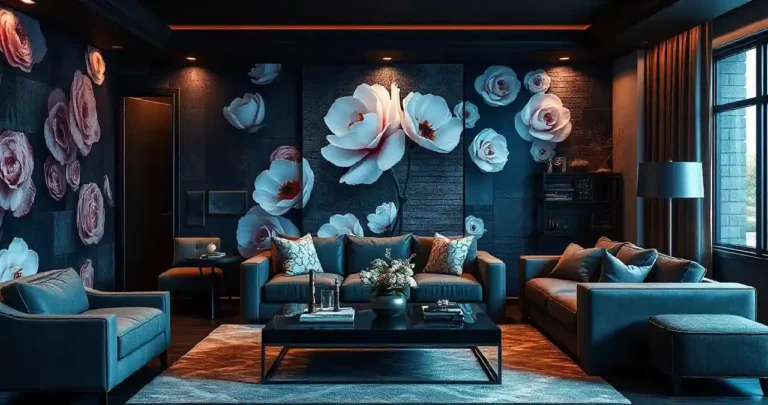 7 Trending Wallpaper Patterns for Your Living Room