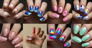 35+ Short Bright Nail Designs in 2025