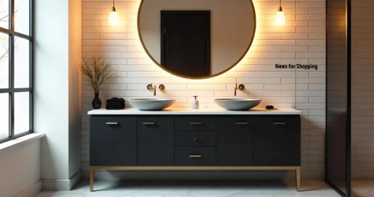 9 Benefits of a Black Bathroom Vanity