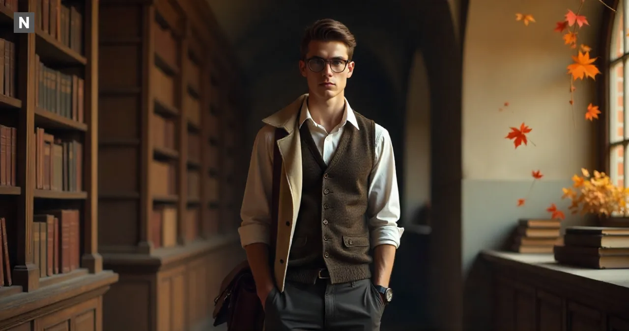 Complete Guide for Dark Academia Fashion Men: Allure of Darkness
