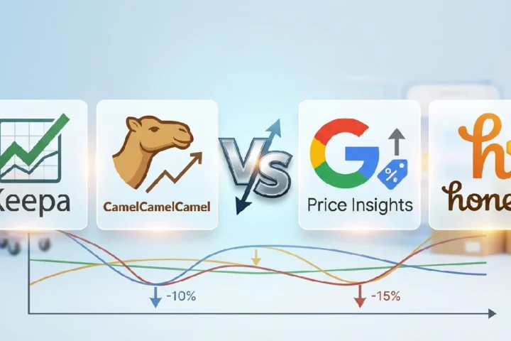 Best Price Tracker Tools Compared: Keepa vs CamelCamelCamel vs Google vs Honey
