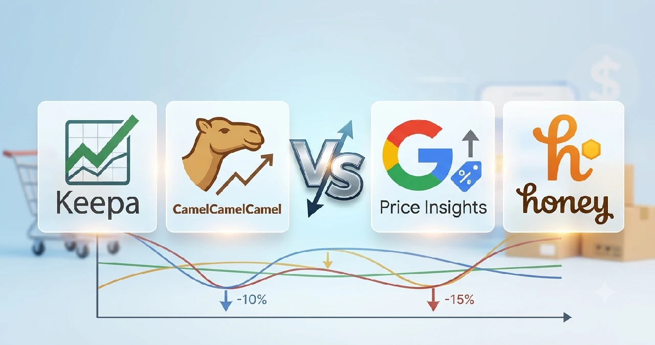 Best Price Tracker Tools Compared: Keepa vs CamelCamelCamel vs Google vs Honey